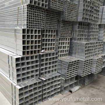 ASTM A500 100*100mm Hot Dipped Galvanized Square Tubing